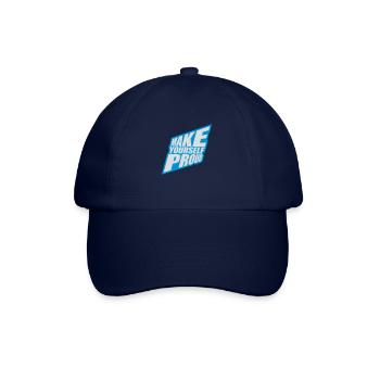 make yourself proud Zitat - Baseballkappe - Blau/Blau - Vorne