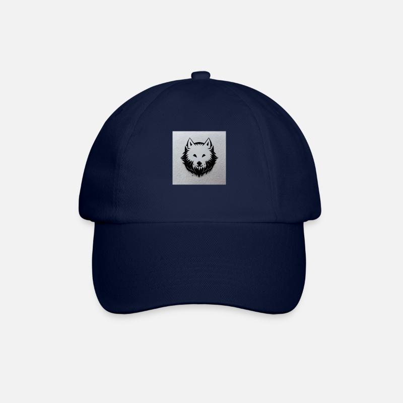 Wolfs Logo - Baseballkappe - Blau/Blau