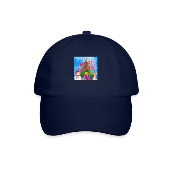 Merry Christmas, Christmas - Baseball Cap - blue/blue - Front