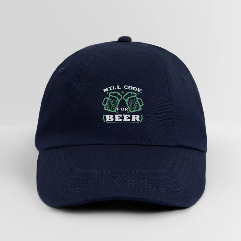 Drôle de programmeur programmeur codeur codage Casquette classique