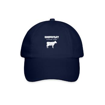 anti vegan Rinderfilet Geschenk - Baseballkappe - Blau/Blau - Vorne