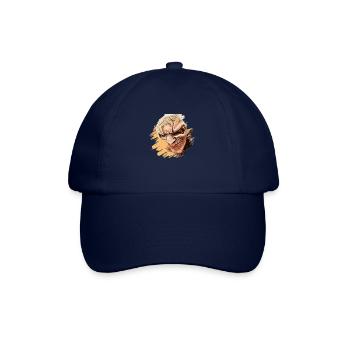 Krampus Percht Devil 2322 - Baseball Cap - blue/blue - Front