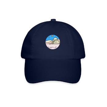 planète désertique - Casquette classique - bleu/bleu - Devant