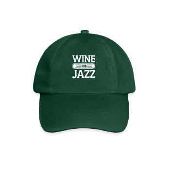 Vin et Jazz - Casquette classique - vert bouteille - Devant