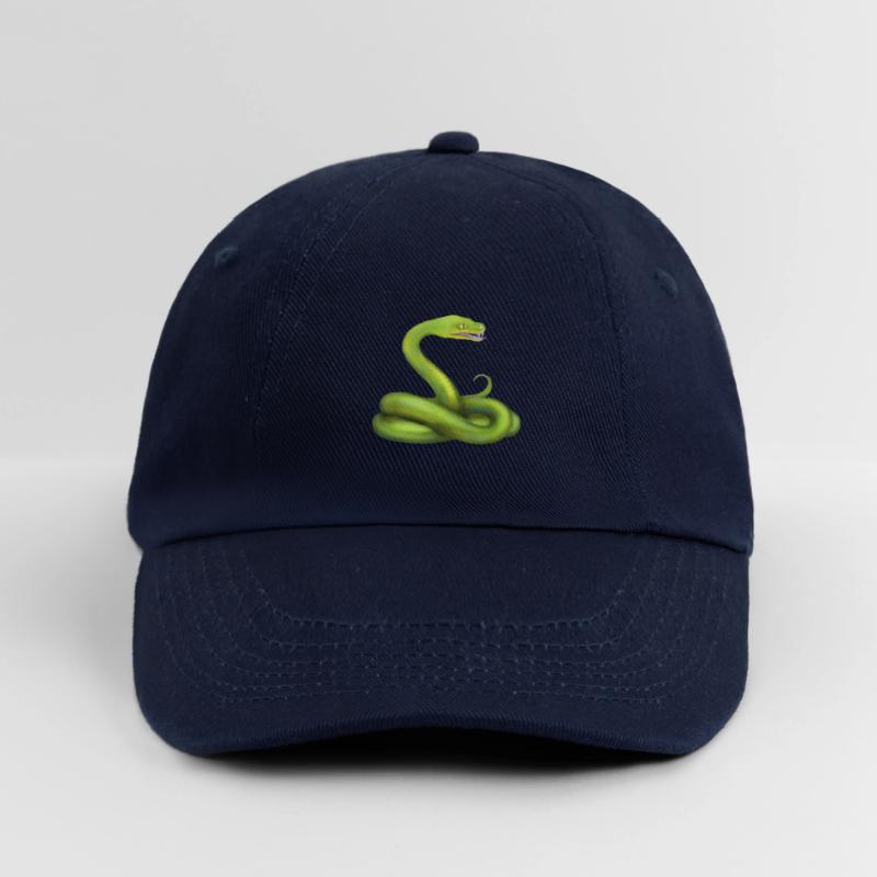 L’animal de la jungle du serpent python vert Casquette classique