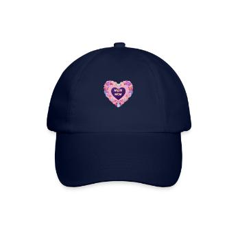 Maman Love Mami Cadeau de fête des mères Bébé maman Mère - Casquette classique - bleu/bleu - Devant
