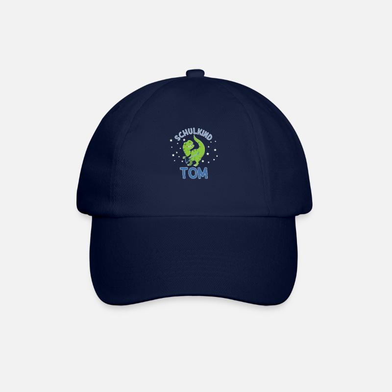 Einschulung Schulkind Tom - Baseballkappe - Blau/Blau