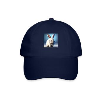 White rabbit - Baseball Cap - blue/blue - Front