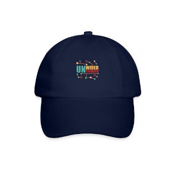 Unwiderstehlich gut, selbstbewusst und mutig! - Baseballkappe - Blau/Blau - Vorne