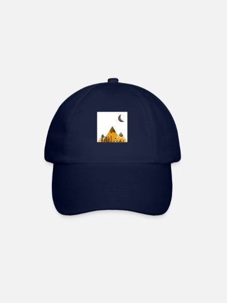 Natur und Ruhe - Baseballkappe - Blau/Blau