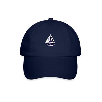 Sailing Sailboat Sailing Sailing Sailing Ship - Baseball Cap - blue/blue - Front