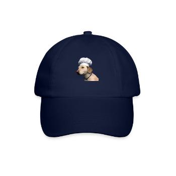 Golden Retriever Cooking Dogs Gastronom Puppy - Casquette classique - bleu/bleu - Devant