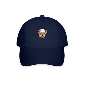 Yorkshire Terrier Chiot Gastronom Chien Cuisine - Casquette classique - bleu/bleu - Devant