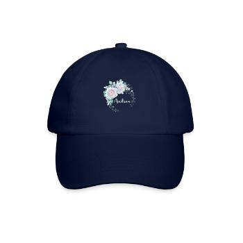 Für Andrea - Baseballkappe - Blau/Blau - Vorne