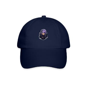 Cute Assassin Blending into Cartoons - Baseballkappe - Blau/Blau - Vorne