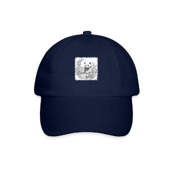 koala gift panda bear sayings jokes joke quote - Baseballkappe - Blau/Blau - Vorne