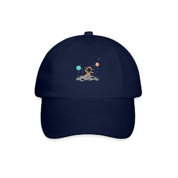 Astronaut orange orange - Baseball Cap - blue/blue - Front