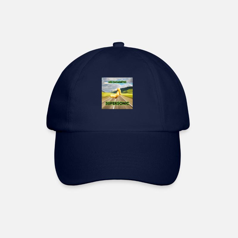 Cacahuètes supersonic 🏎️🥜 - Casquette classique - bleu/bleu