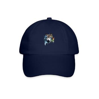 Loup - Casquette classique - bleu/bleu - Devant