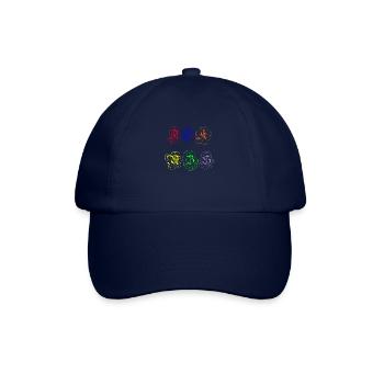 FCK NZS - Baseball Cap - blue/blue - Front