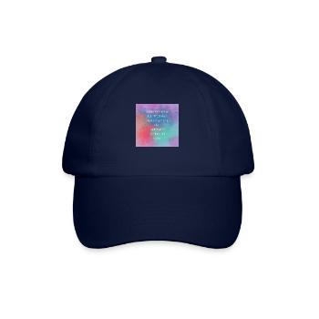 Ironie und Freude - Baseballkappe - Blau/Blau - Vorne