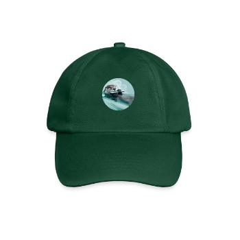 Musicien de loutre - Casquette classique - vert bouteille - Devant