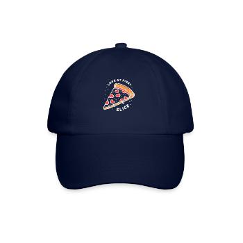 Love at First Slice - Baseball Cap - blue/blue - Front