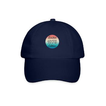 Edition limitée 1975 - Casquette classique - bleu/bleu - Devant
