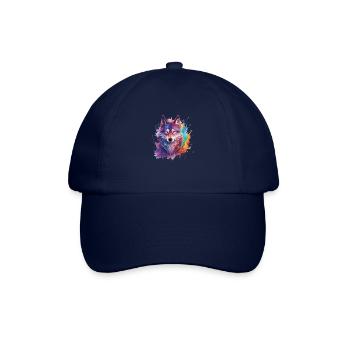 magic wolf - Baseballkappe - Blau/Blau - Vorne