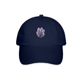 Lavendel - Baseballkappe - Blau/Blau - Vorne