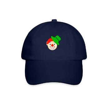 Clown, Clown Face - Baseball Cap - blue/blue - Front