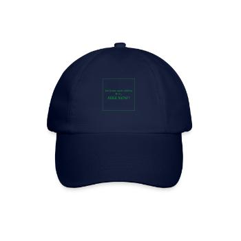 witzige sprüche - ich kann auch anders - Baseballkappe - Blau/Blau - Vorne