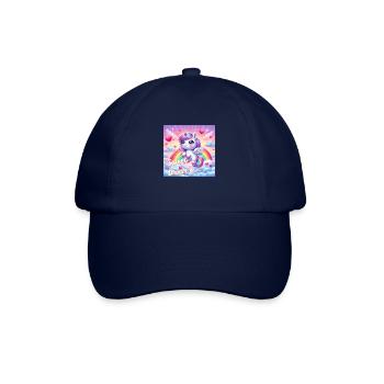Licorne mignonne - Casquette classique - bleu/bleu - Devant