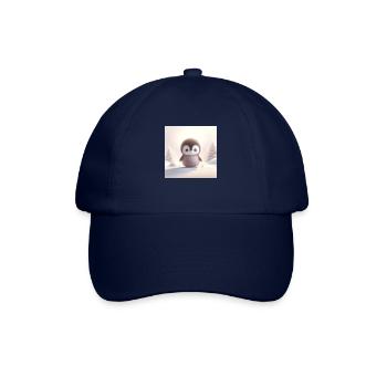 Penguins snow 1 - Baseball Cap - blue/blue - Front