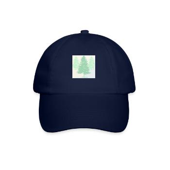 Pins aux couleurs pastel. - Casquette classique - bleu/bleu - Devant