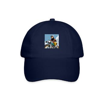 motarde japonaise - Casquette classique - bleu/bleu - Devant