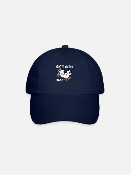 Cillen wie ein Einhorn - Baseballkappe - Blau/Blau