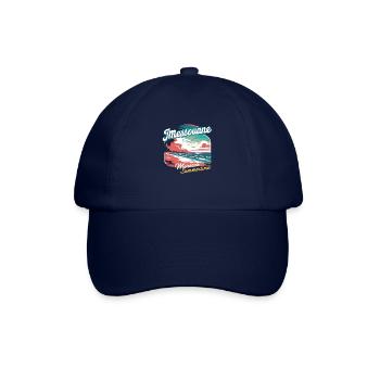 Éclat d'Imessouane: The Coastal Essence of Morocco - Baseball Cap - blue/blue - Front