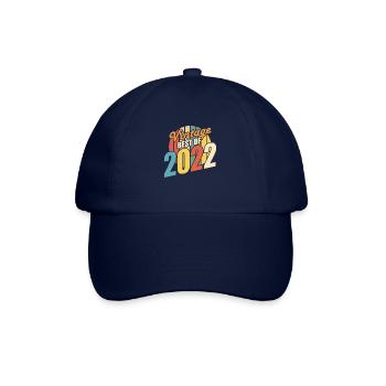 Vintage 2022 meilleur de 2022 - annif 2 ans - Casquette classique - bleu/bleu - Devant