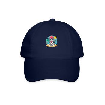chat été - Casquette classique - bleu/bleu - Devant