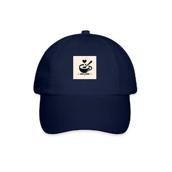 café - Casquette classique - bleu/bleu - Devant