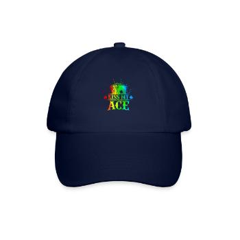 Kiss My Ace jeu de poker jeu de cartes casino club jouer - Casquette classique - bleu/bleu - Devant