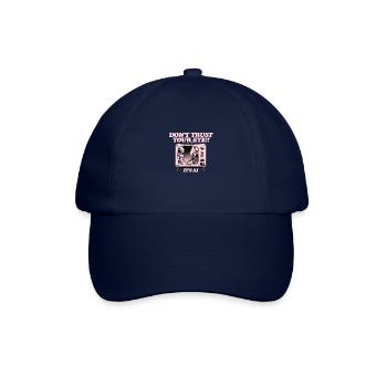 Dont' trust your Eye, it's AI ! - Baseballkappe - Blau/Blau - Vorne