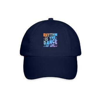 Rhythm Is The Dance Of Life - Baseballkappe - Blau/Blau - Vorne