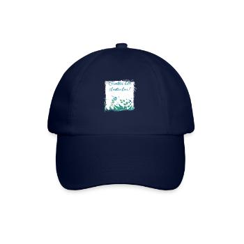 Remise des diplômes de la classe 2024 Fête de remise des diplômes du lycée - Casquette classique - bleu/bleu - Devant