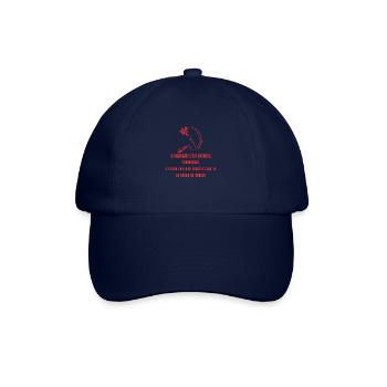 Veganisme & communisme pour carnivore - Casquette classique - bleu/bleu - Devant