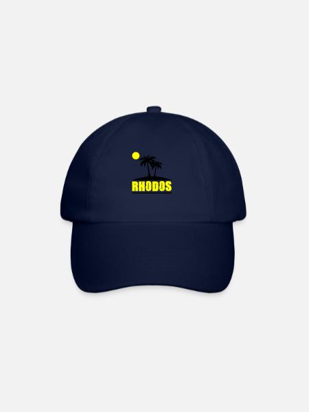 rhodos - Baseballkappe - Blau/Blau