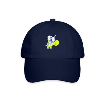 2 Bunny Bird Big Giant Turtle Waving Team - Baseball Cap - blue/blue - Front