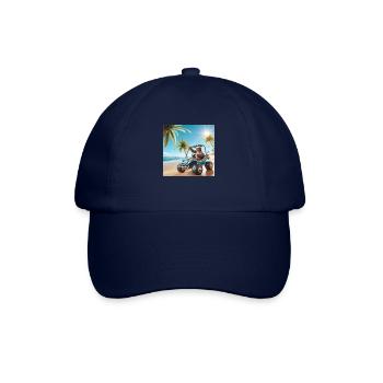 Sloth Wanderer Dune Buggy - Baseball Cap - blue/blue - Front