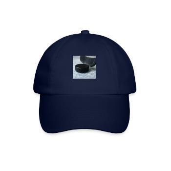 Eishockey - Schläger und Puck - Baseballkappe - Blau/Blau - Vorne